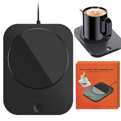 PODSTAWKA Z INTELIGENTNYM TERMOSTATEM UTRZYMUJE CIEPŁO MLEKA I KAWY USB