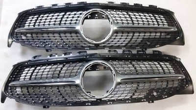 Mercedes cla w118 c118 решётка радиатора решётка радиатора diamant фото №1