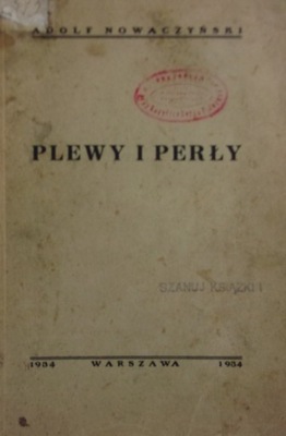 Plewy i perła 1934 r.