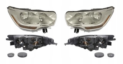 Фара лампа citroen c4 b7 ds4 10- le+pr depo фото №1