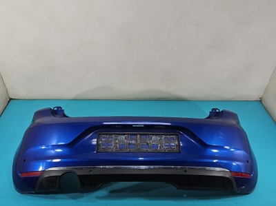 Бампер задняя renault clio v 19-23 niebieski terqh hb 5d фото №1