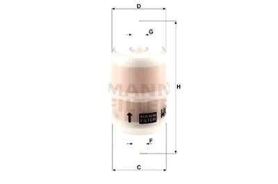 MANN-FILTER FILTRO COMPRESOR AIRE MERCEDES CLS C218 CLS SHOOTING  