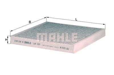 ФИЛЬТР САЛОНА САЛОНА MAHLE 4518300018 A 272774711