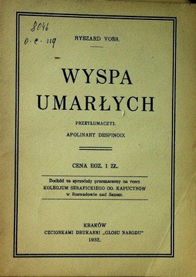 Wyspa umarłych 1932 r