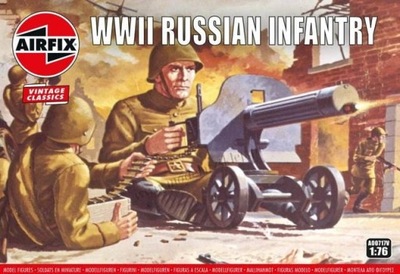 WWII Russian Infantry, Airfix 00717v