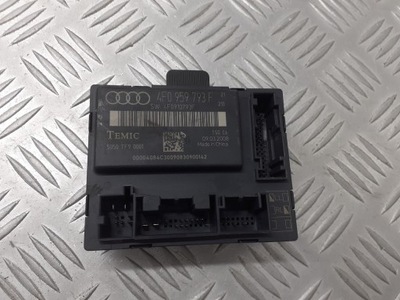 Модуль дверь левый перед audi a6 c6 allroad 3.0 tdi 4f0959793f фото №1