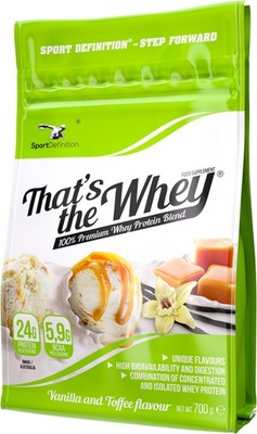 SPORT DEFINITION THATS THE WHEY 700G straw- banan