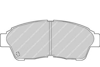 Ferodo гальмівні колодки гальмівні toyota camry carina e celi фото №1