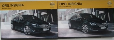 OPEL INSIGNIA 2013-2017 POLSKA MANUAL MANTENIMIENTO +AUDIO INFOTAINMENT PL  