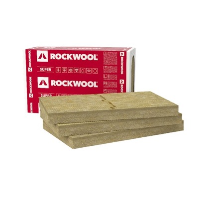 WEŁNA FASADOWA ROCKWOOL FRONTROCK SUPER 100mm 10cm