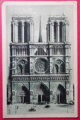 PARYŻ Paris Francja #1808# Notre Dame