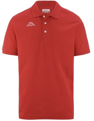 Koszulka Polo KAPPA czerwona, M, bawełna