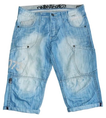 DENIM 73 SPODENKI JEANSOWE ROZM.32 PAS-88CM