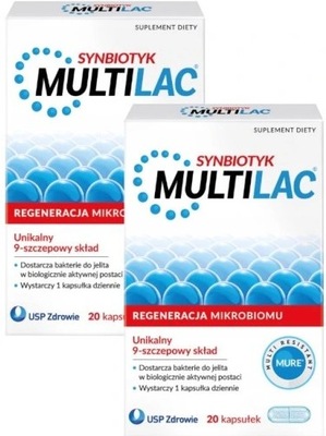 Multilac 20 kaps x 2