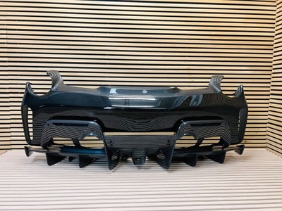 Ferrari pista бампер задня карбон фото №1