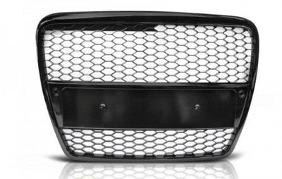 Решітка радіатора audi a6 c6 rs-type 4/04-08 глянцевий black фото №1