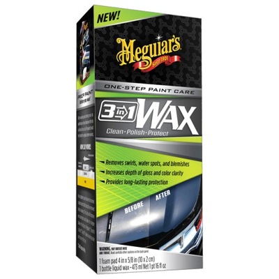 Meguiar's wosk samochodowy 3w1 473 ml