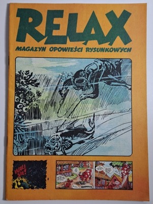 Relax zeszyt 8/1977 magazyn opowieści rysunkowych