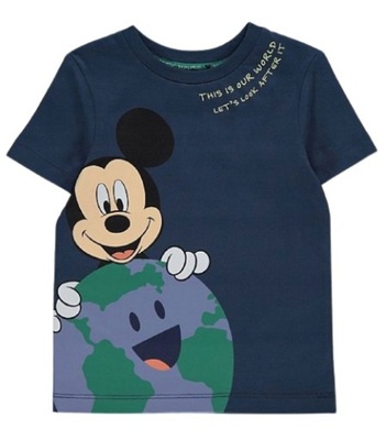 GEORGE t-shirt NOWY 86 *12-18 MICKEY MIKI koszulka