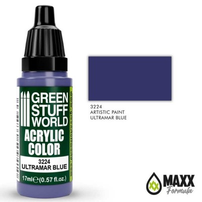 Farba Acrylic Color ULTRAMAR BLUE 17 ml GSW