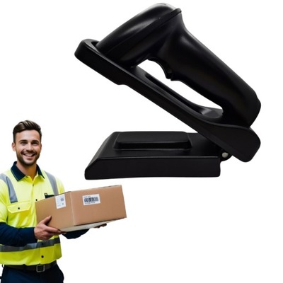 SOLIDNY BEZPRZEWODOWY czytnik kodów stacja dokujaca 1D 2D QR KRESKOWE AZTEC