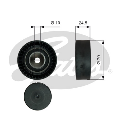 ROLLO PROPULSOR PK GATES T38071  