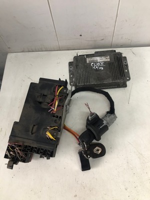 Блок керування набір стартовий renault clio ii 1.4 бензин s115303100b фото №1