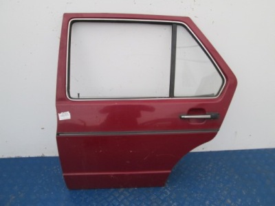 Vw jetta 1 i sedan дверь левый задняя бордовые фото №1