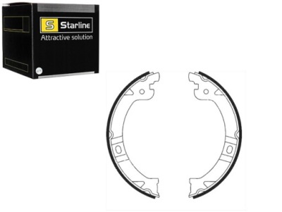 Тормозные колодки тормозные набор chrysler voyager iii 00 комплект  starline фото №1