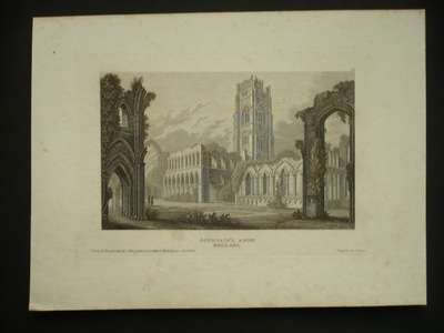 Anglia Fountains Abbey, oryg. 1836