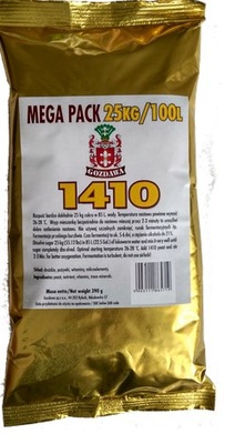 Drozdże gorz. GOZDAWA 1410 na 100 LITRÓW Mega Pack