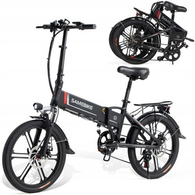 Rower elektryczny Samebike 20LVXD30-II-IT-BK-EU-City Electric Bike 2023