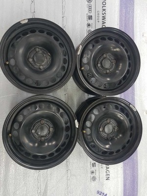 LLANTAS ACERO OPEL CORSA E 6JX15 4X100 ET39 +CZUJNIKI DE PRESIÓN  