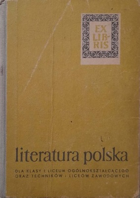 Literatura polska klasa I L O