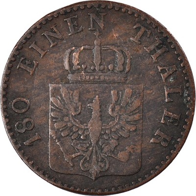 Landy niemieckie, 2 Pfennig, 1856