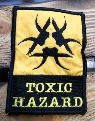 Toxix Hazard Postapokalipsa Fallout Naszywka Patch