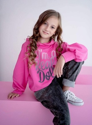 Bluza różowa I M A REAL DOLL BARBIE r 146 DOLLP