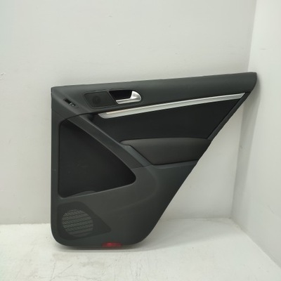 Vw tiguan 5n0 обивка обшивка дверь правый задняя фото №1