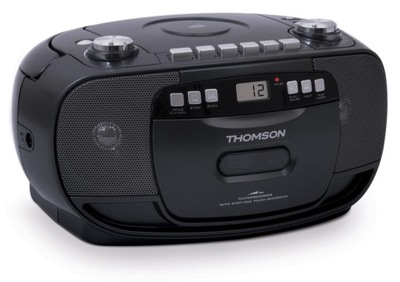 Radiomagnetofon Thomson RK200CD przenośny odtwarzacz CD kaset radio FM AM