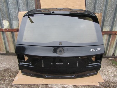 Крышка багажника задняя задняя стекло bmw x3 e83 black sapphire 475 фото №1