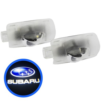 PROJEKTORY DIOPARA LUMINOSO LED LOGOTIPO DE PUERTA PARA SUBARU BRZ 2013-  