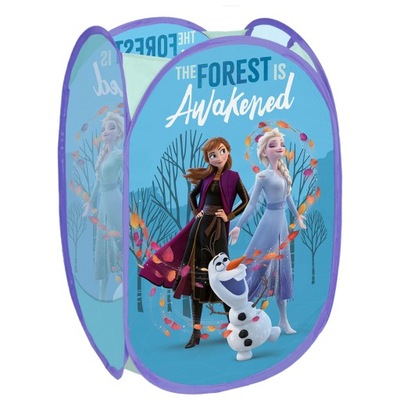 KOSZ NA ZABAWKI KLOCKI do auta pokoju organizer FROZEN 35x58 cm 70 L