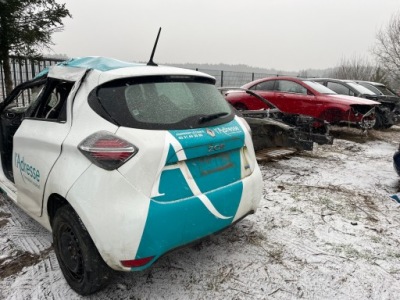 Renault zoe ii lift 2021 полный kompletny задняя dv369 набор фото №1