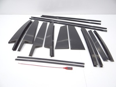 Накладки shadow line bmw x1 e84 фото №1