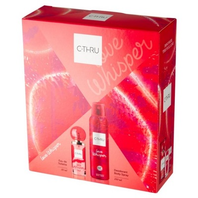 Zestaw prezentowy damski C-THRU Love Whisper edt 30ml deo 150ml