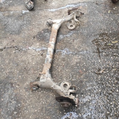 Oś балка задня підвіска seat ibiza 3 iii фото №1