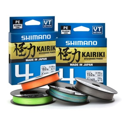 Plecionka Shimano Kairiki 4 0,160 150m 8,1kg Manti