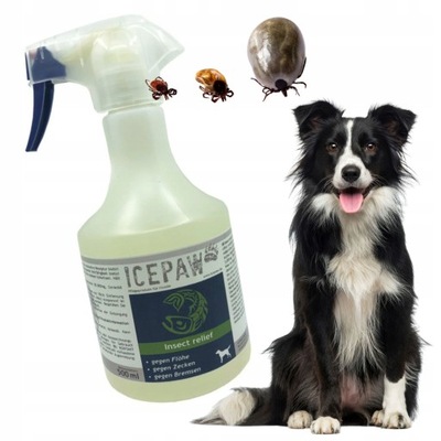 ICEPAW Insect Relief spray przeciwko kleszczom i owadom 500ml na kleszcze