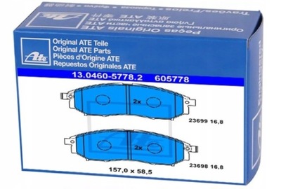 Тормозные колодки тормозные перед do nissan pathfinder iii фото №1