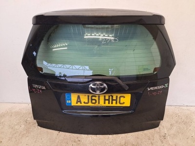 Toyota verso s 11-16 крышка багажника задняя 209 фото №1